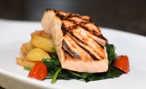 Grilled Salmon Dish
